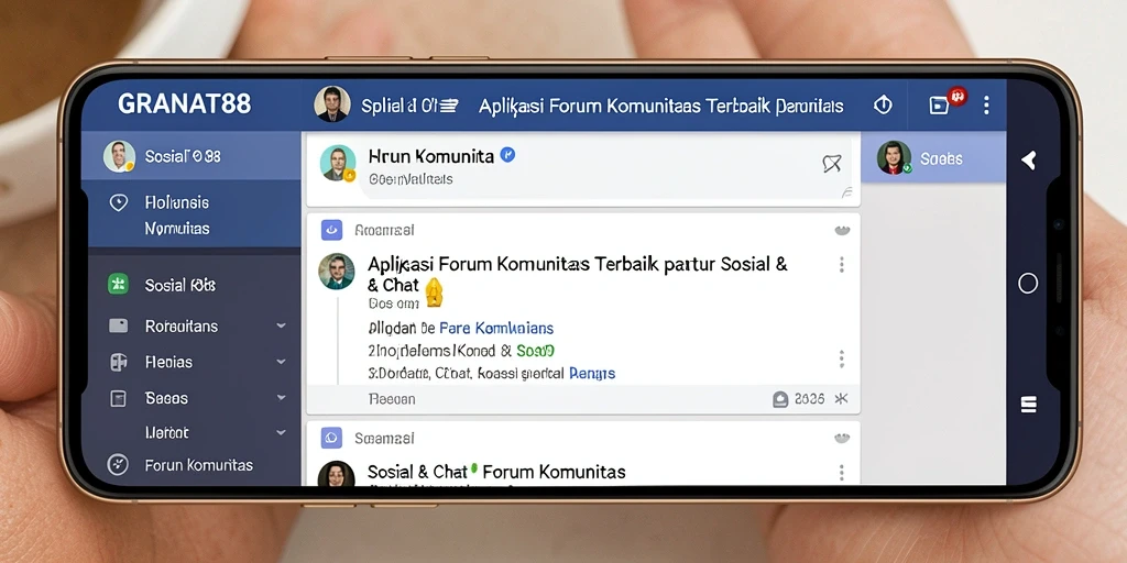 Tampilan awal <strong>GRANAT88</strong> yang menarik dan interaktif untuk forum komunitas.