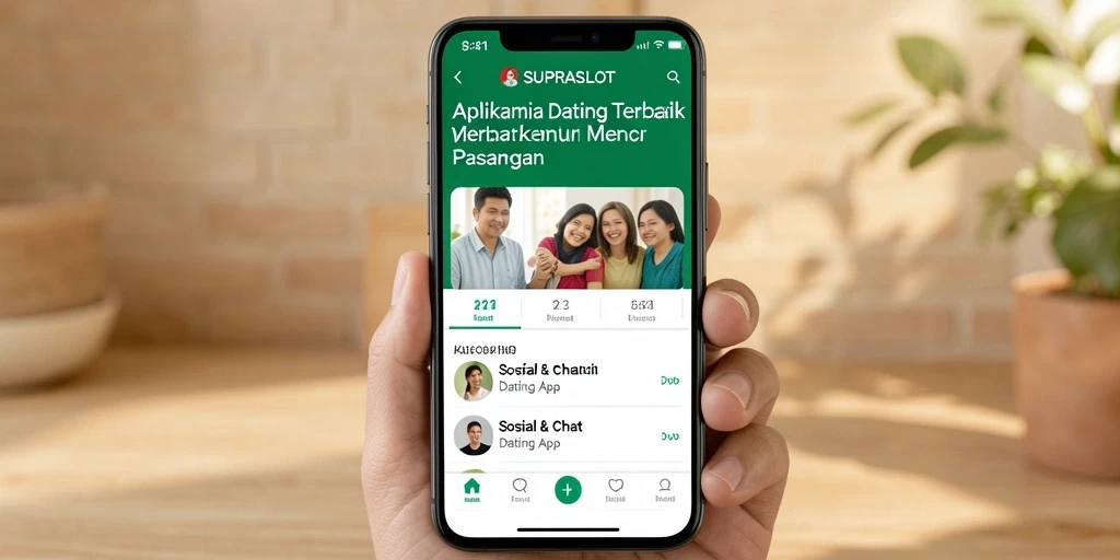 Antarmuka aplikasi SUPRASLOT yang menarik dan intuitif.
