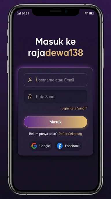 Masuk Akun rajadewa138 untuk Pengguna Android