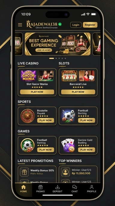 Kanal Resmi Rajadewa138 untuk Pengguna Android